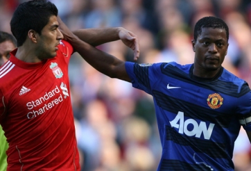 Bất ngờ: Evra bầu Suarez là cầu thủ xuất sắc nhất Premier League 2013-14